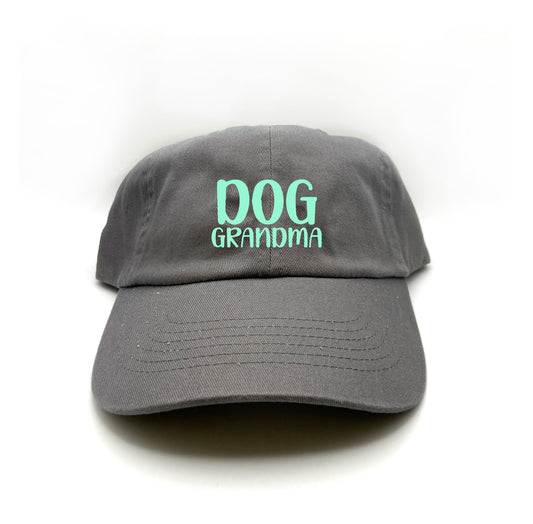 Dog Grandma Light Green Dad Hat
