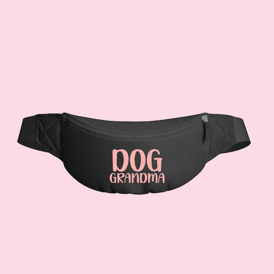 Dog Grandma Light Pink Fanny Pack