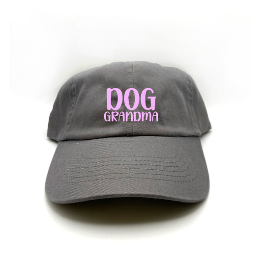 Dog Grandma Light Violet Dad Hat