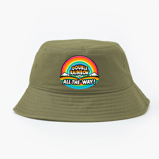 Double Rainbow All the Way! Bucket Hat