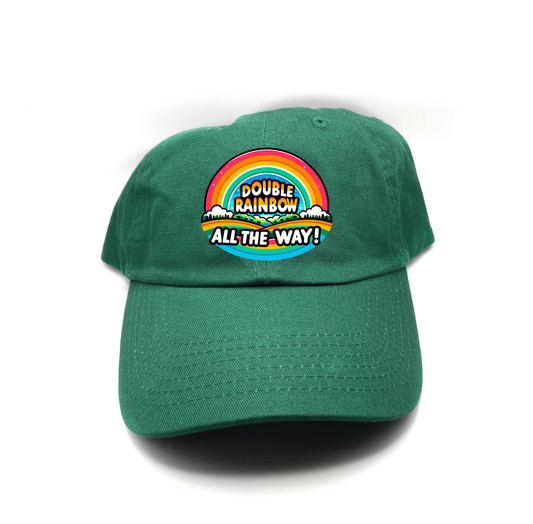 Double Rainbow All the Way! Dad Hat