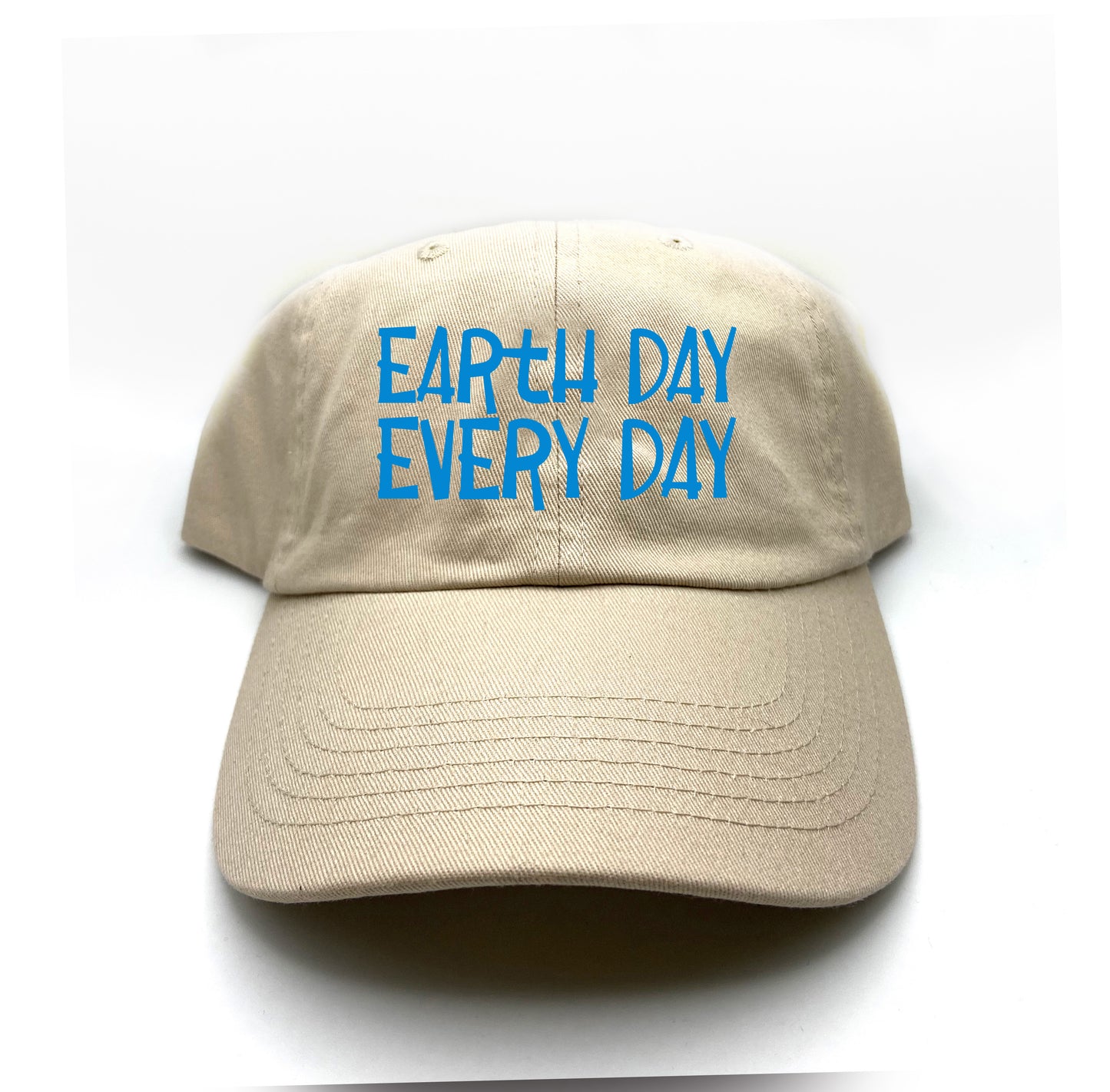 Earth Day Every Day Blue Dad Hat