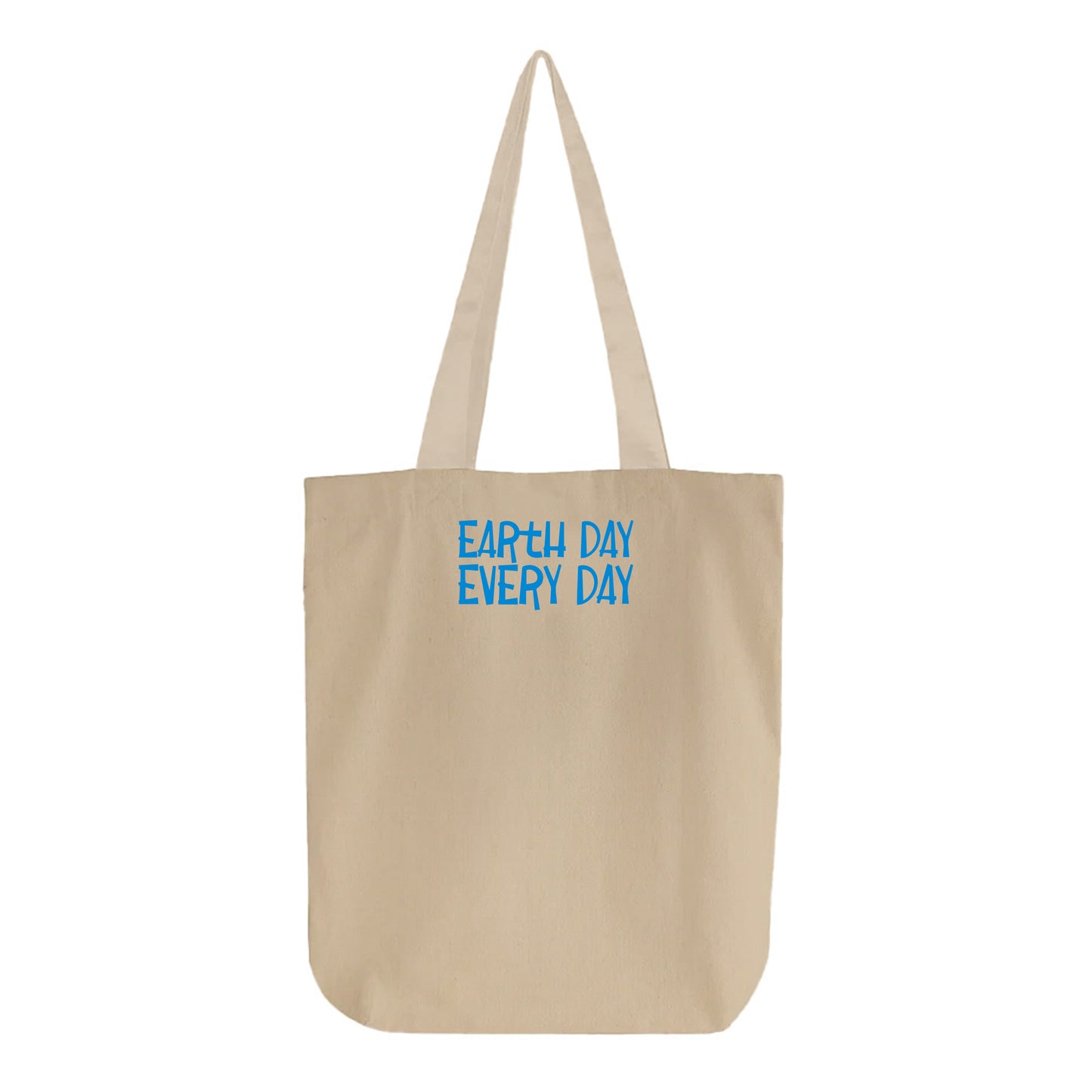 Earth Day Every Day Blue Tote Bag