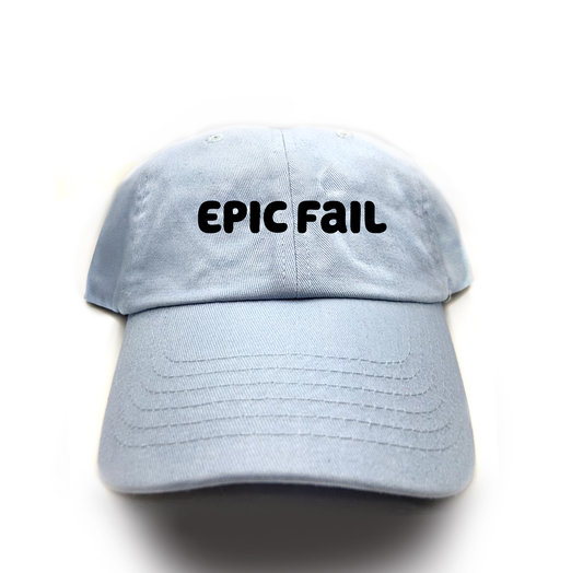 Epic Fail Black Dad Hat