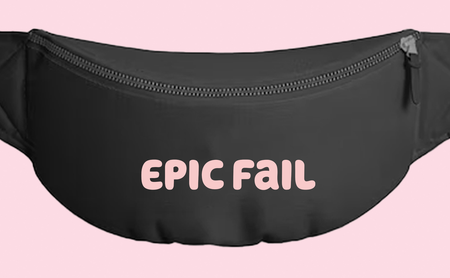 Epic Fail Pink Fanny Pack