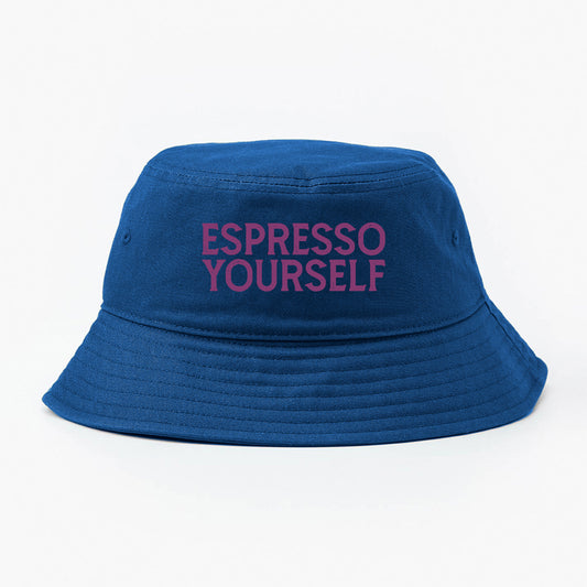 Espresso Yourself Violet Bucket Hat