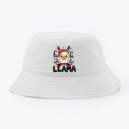 "Fa La La Llama" Bucket Hat