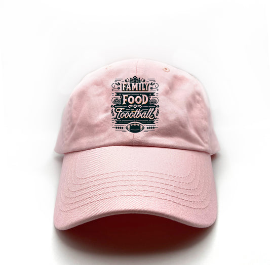 Family, Food, Football Dad Hat