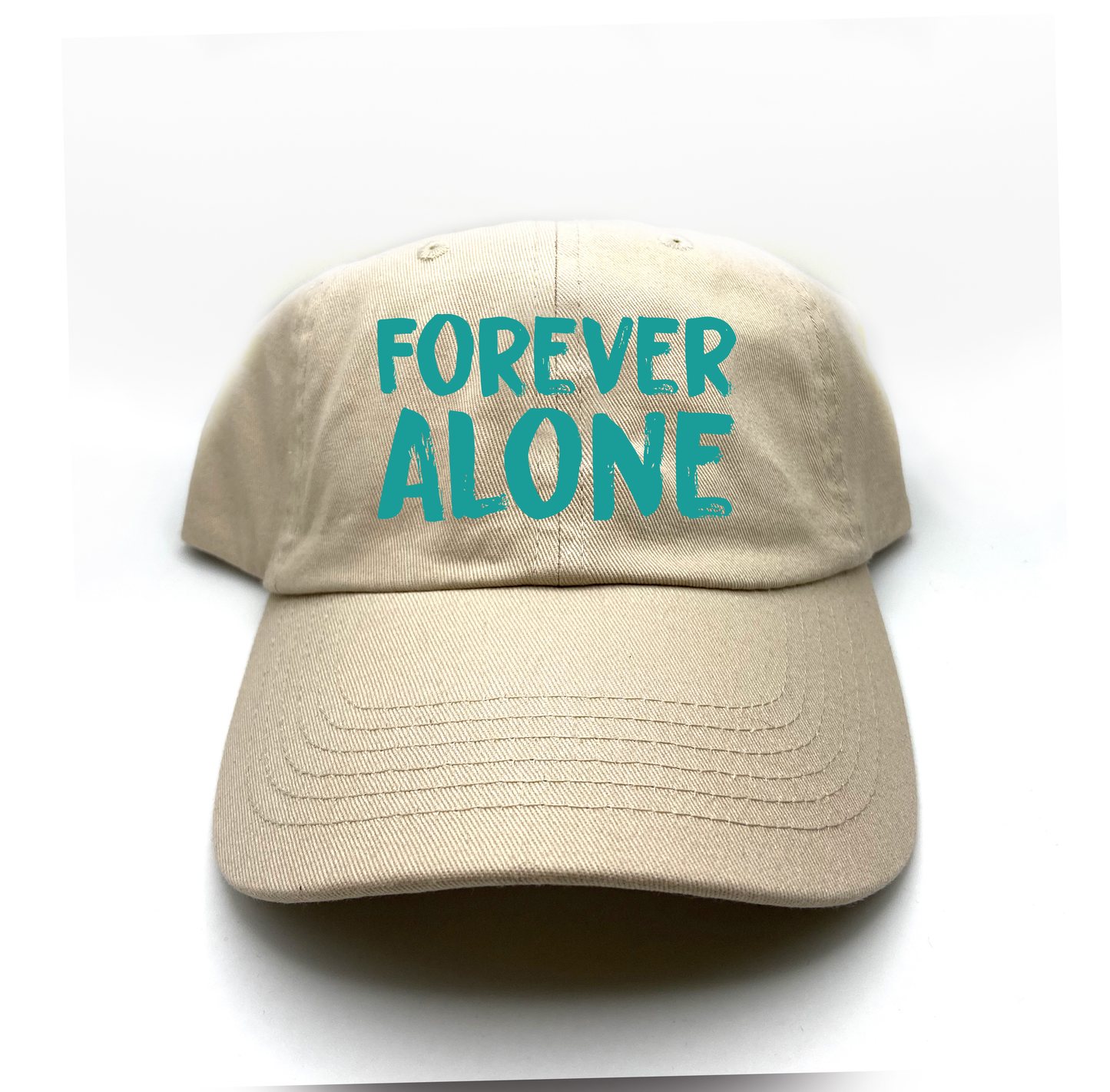 Forever Alone Green Dad Hat
