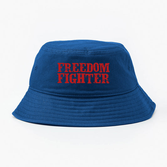 Freedom Fighter Red Bucket Hat