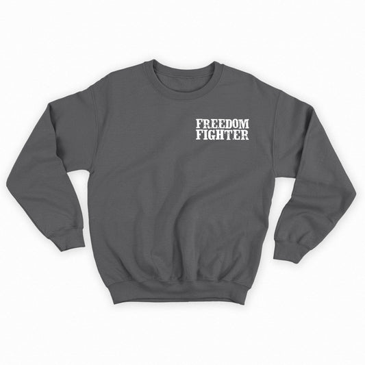 Freedom Fighter White Sweatshirt