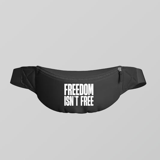 Freedom Isn't Free White Fanny Pack
