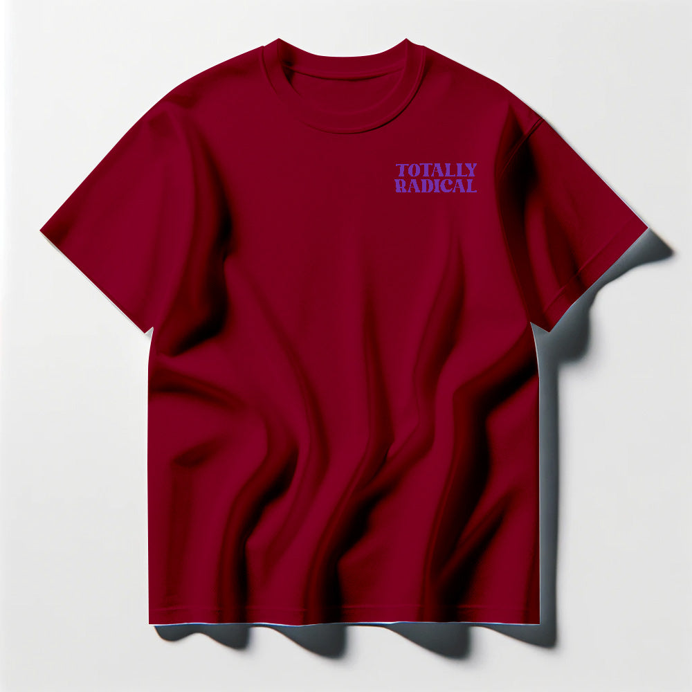 Totally Radical Purple Tee Shirt