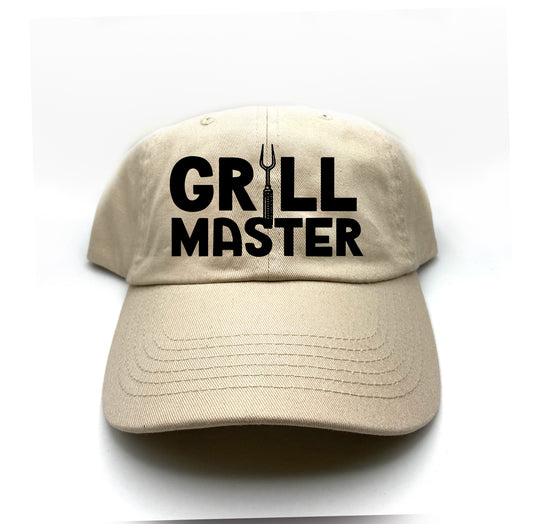 "Grill Master" Black Dad Hat