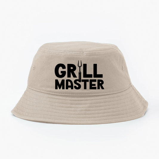 "Grill Master" Black Bucket Hat