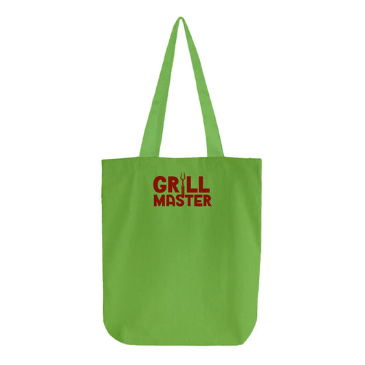 "Grill Master" Dark Red Tote Bag
