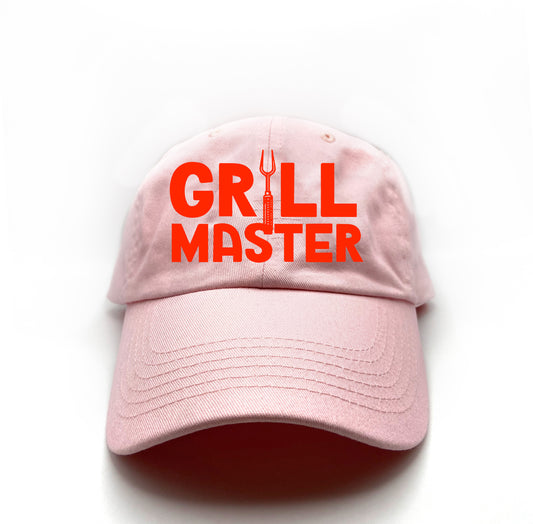 "Grill Master" Red Dad Hat