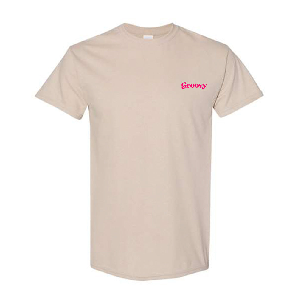 Groovy Pink Tee Shirt