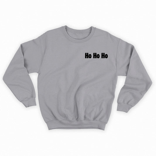 Ho Ho Ho Black Sweatshirt