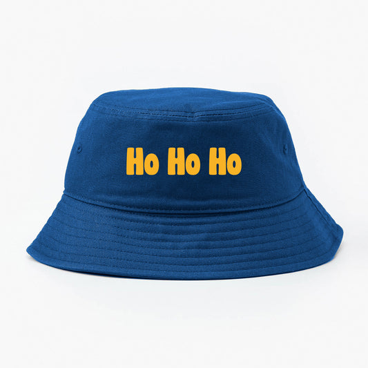 Ho Ho Ho Yellow Bucket Hat