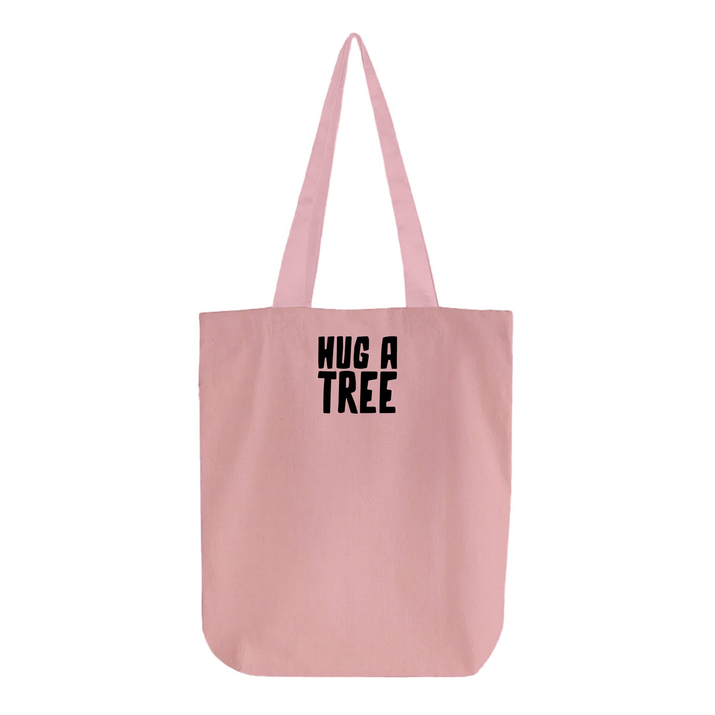 Hug a Tree Black Tote Bag