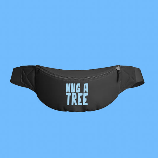 Hug a Tree Sky Blue Fanny Pack