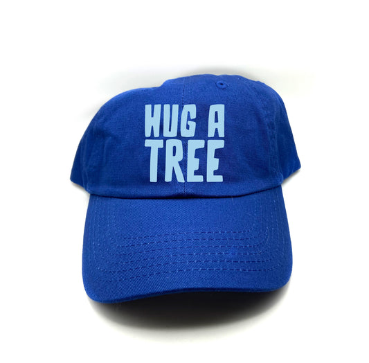 Hug a Tree Sky Blue Dad Hat