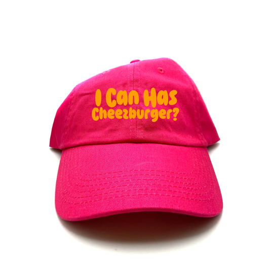 I Can Has Cheezburger? Orange Dad Hat