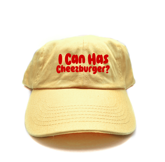 I Can Has Cheezburger? Red Dad Hat