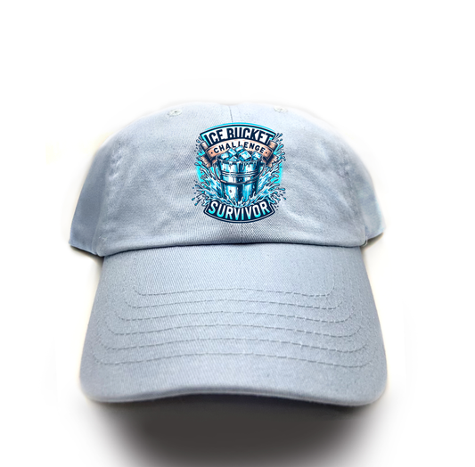 Ice Bucket Challenge Survivor Dad Hat