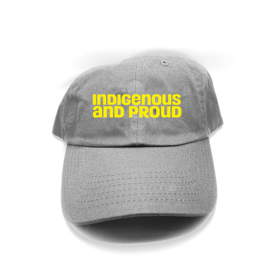 Indigenous and Proud Yellow Dad Hat