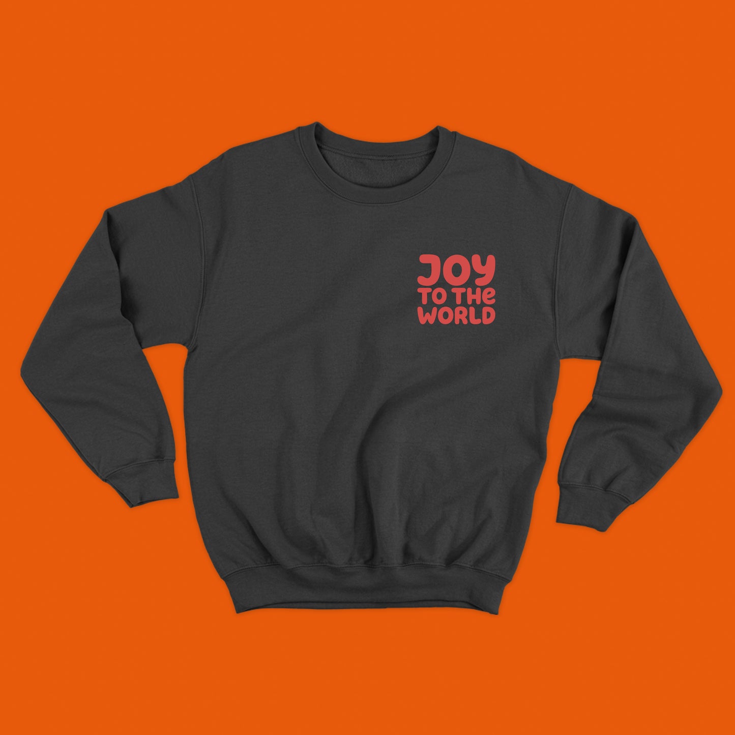 "Joy to the World" Red Sweatshirt