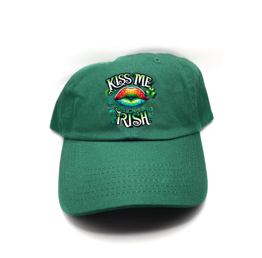"Kiss Me, I'm Irish" Dad Hat