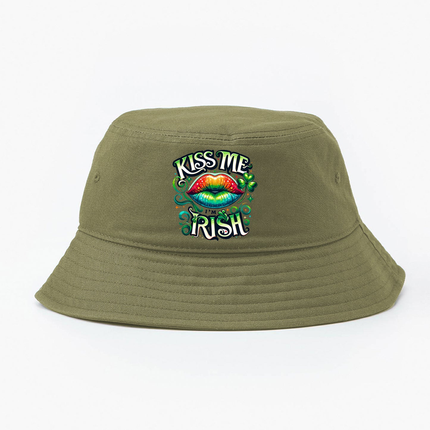 "Kiss Me, I'm Irish" Bucket Hat