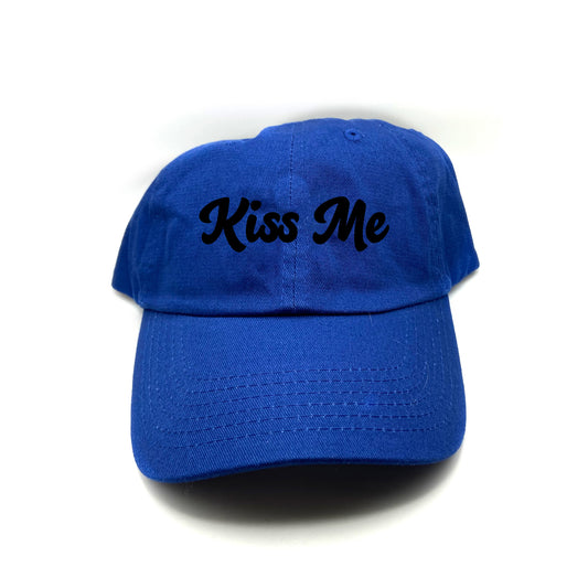 KISS ME Black Dad Hat