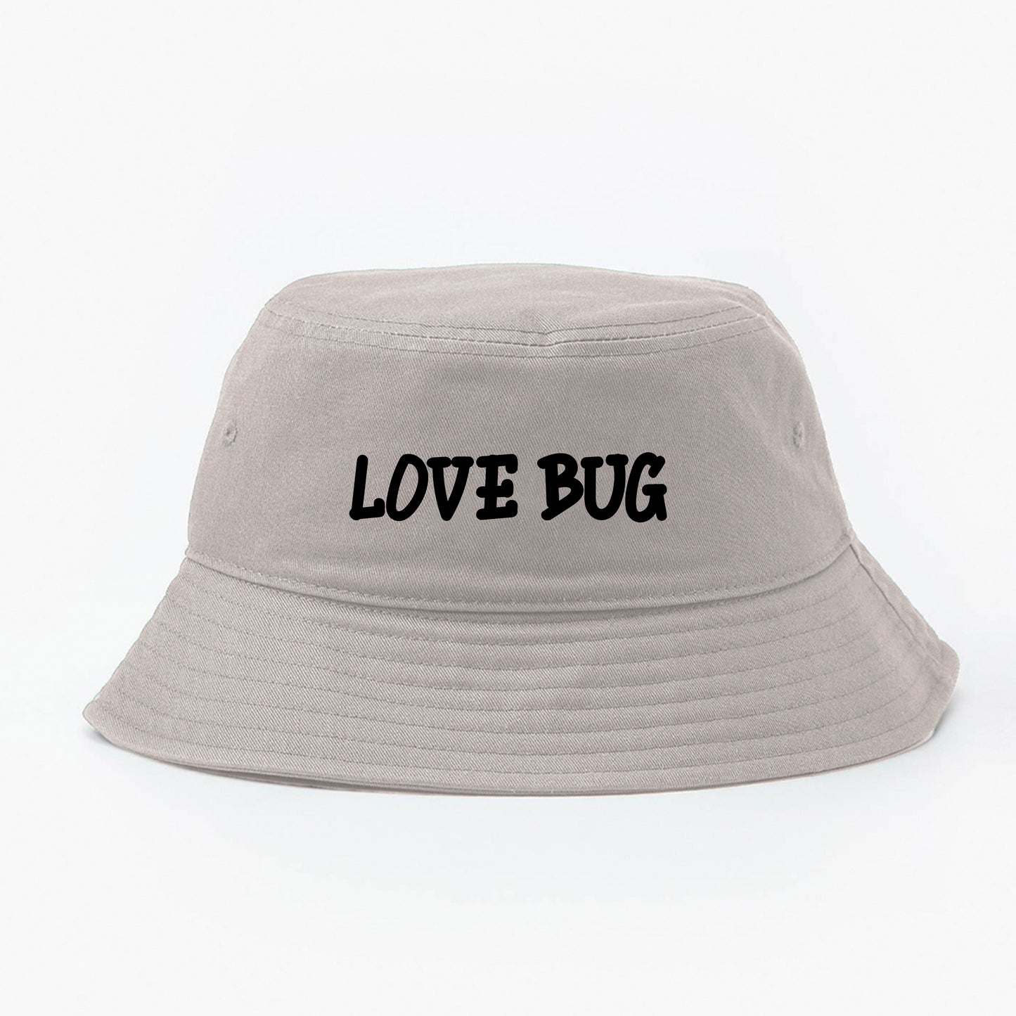 LOVE BUG Black Bucket Hat