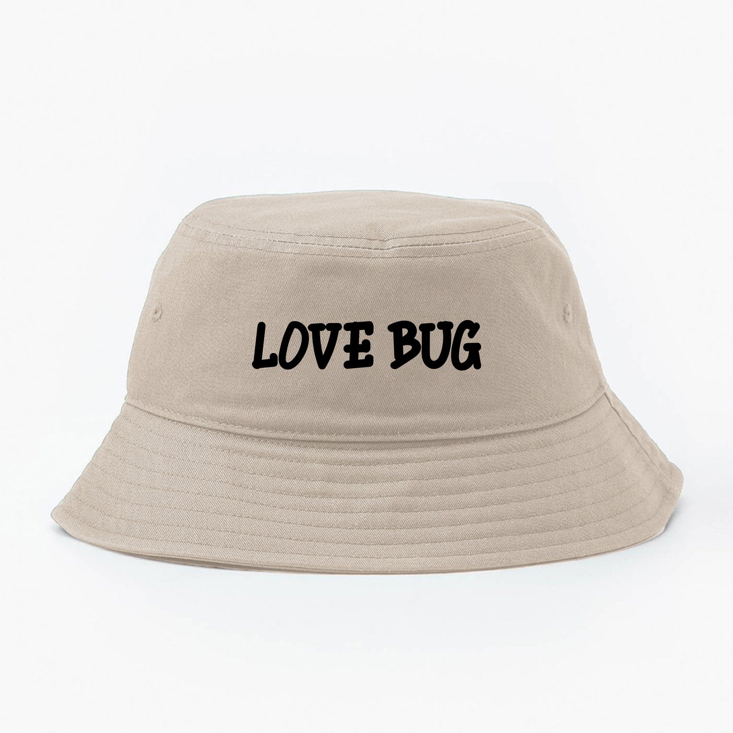 LOVE BUG Black Bucket Hat
