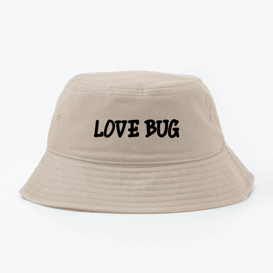 LOVE BUG Black Bucket Hat