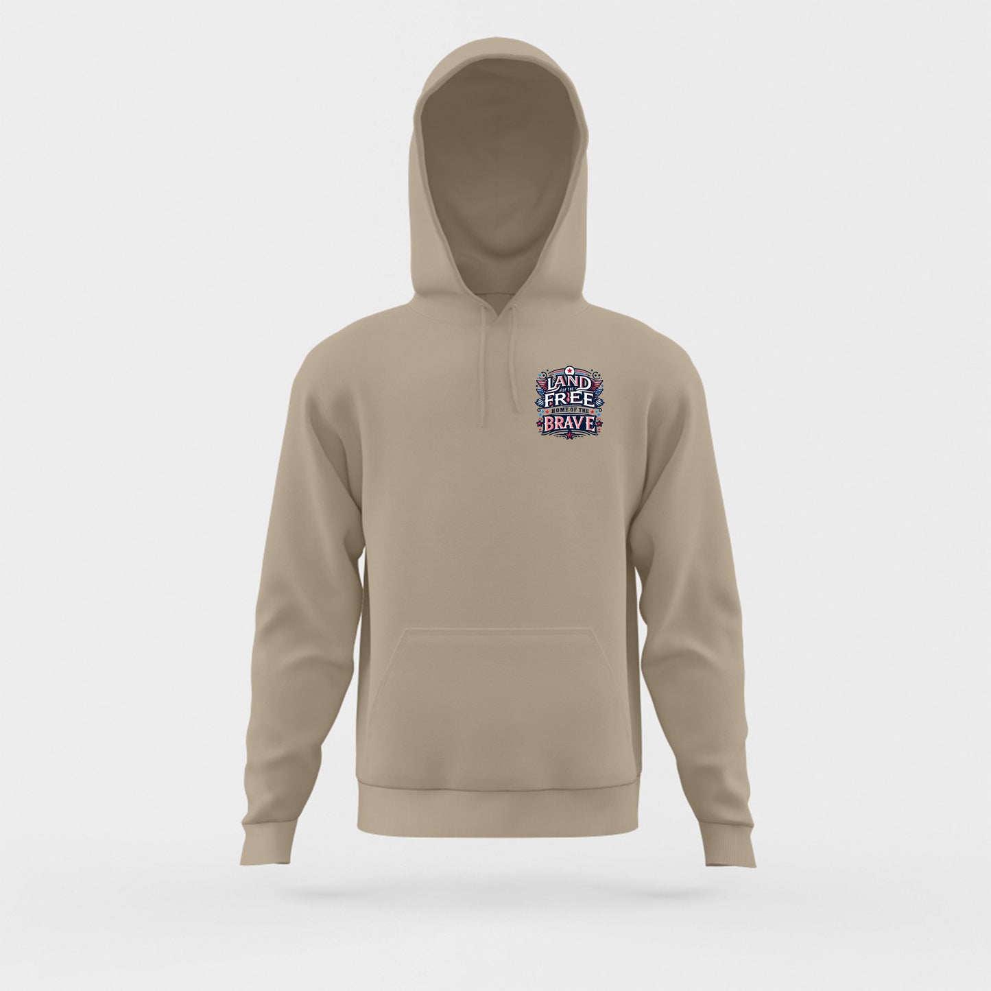Land of the Free, Home of the Brave Hoodie