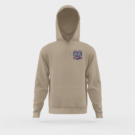 Land of the Free, Home of the Brave Hoodie