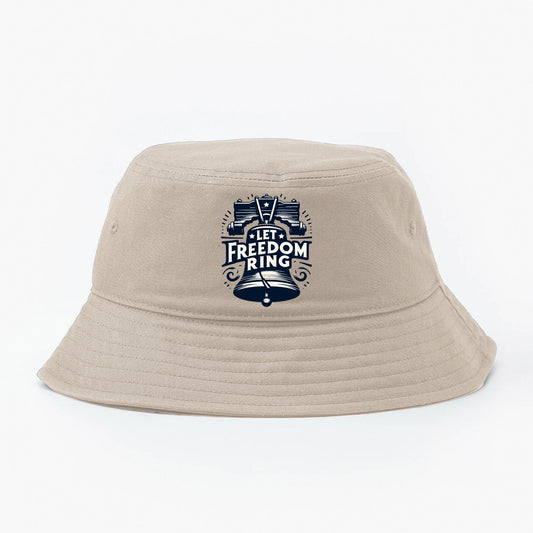 Let Freedom Ring" Bucket Hat