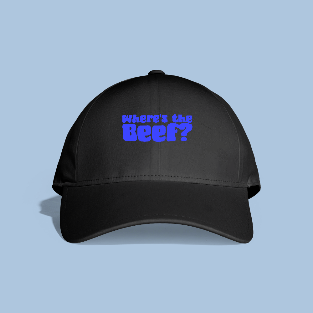 Where's the Beef? Black Dad Hat