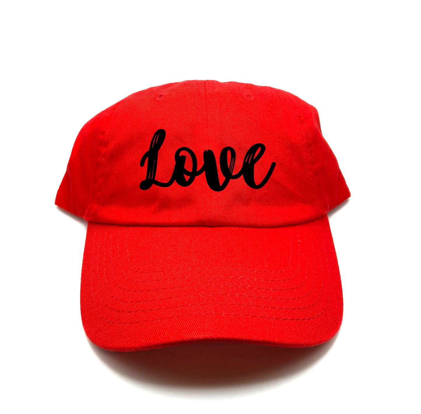 Love Black Dad Hat