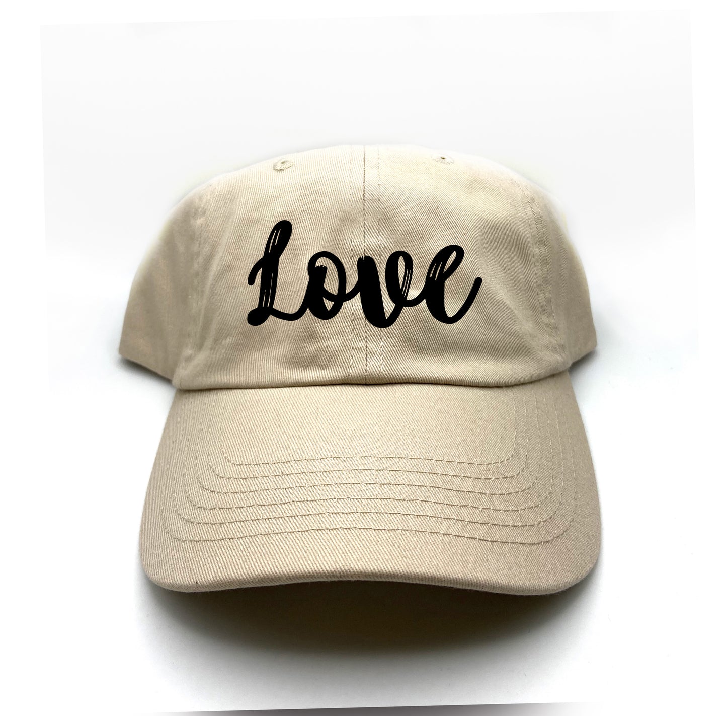 Love Black Dad Hat