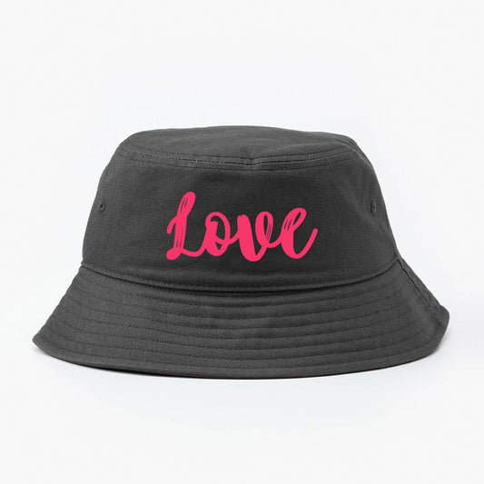 Love Pink Bucket Hat