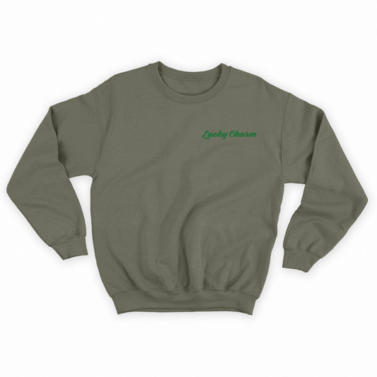 "Lucky Charm" Green Sweatshirt
