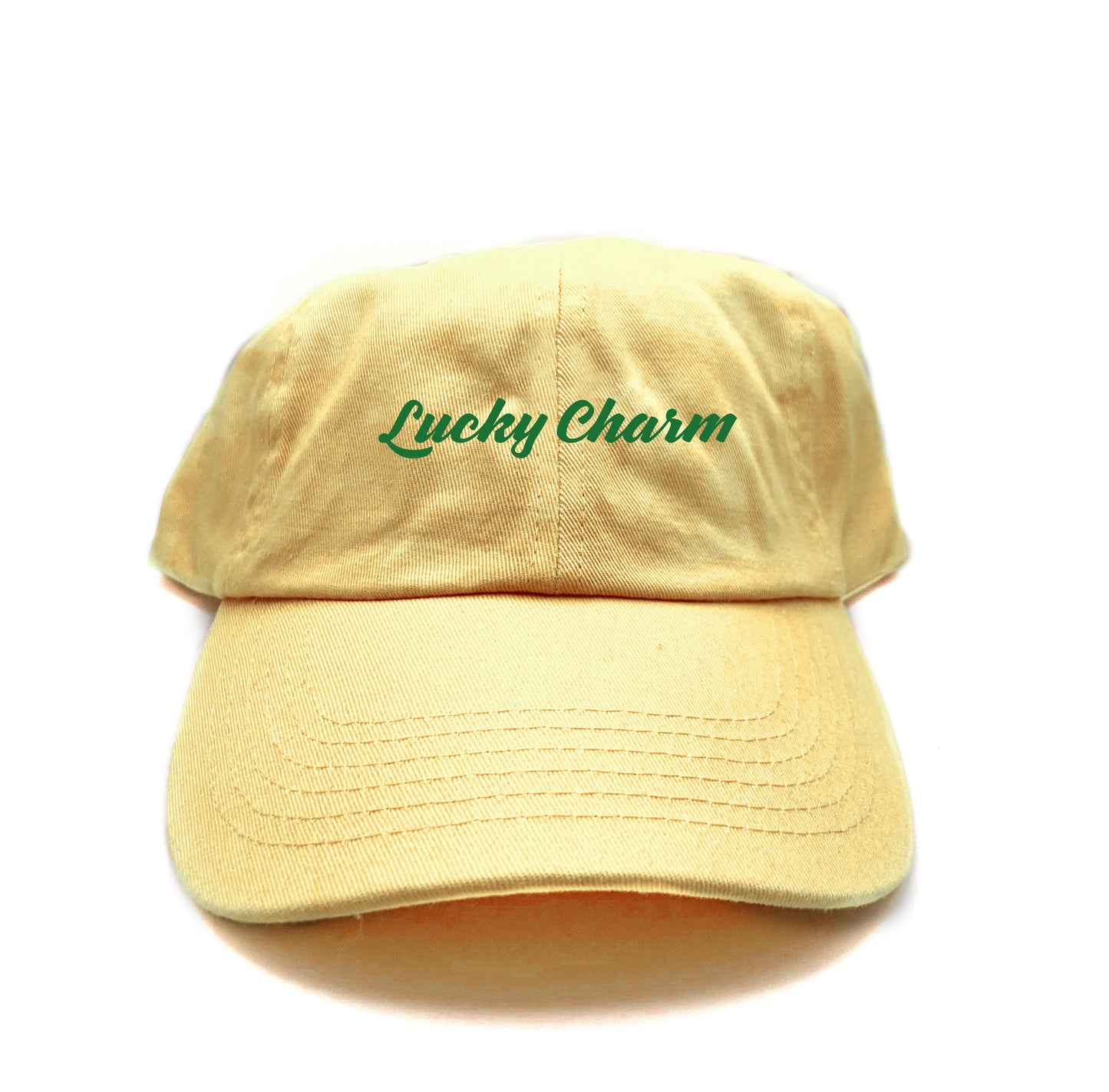 "Lucky Charm" Green Dad Hat