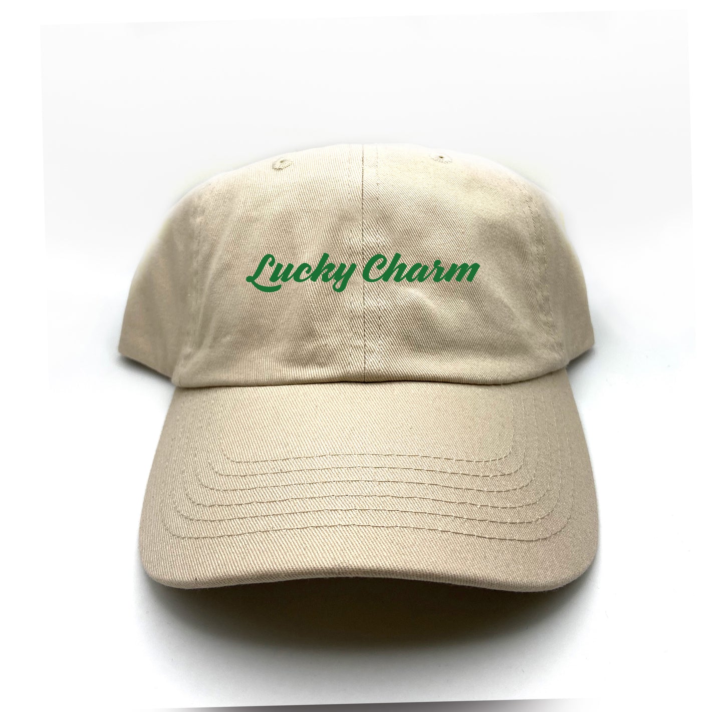 "Lucky Charm" Green Dad Hat