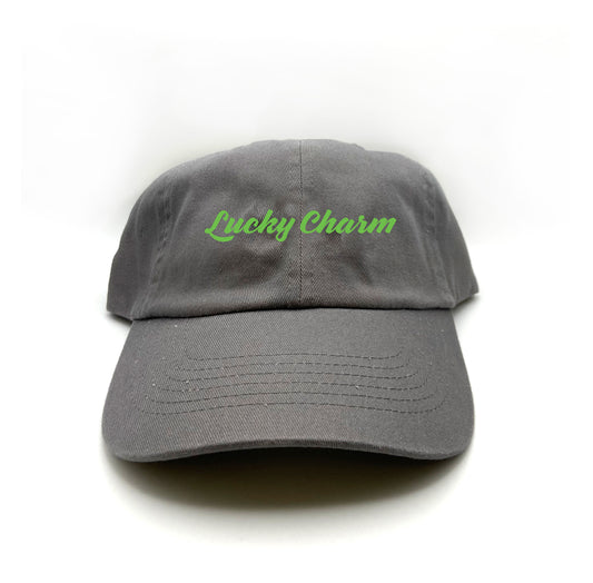 "Lucky Charm" Yellow Green Dad Hat