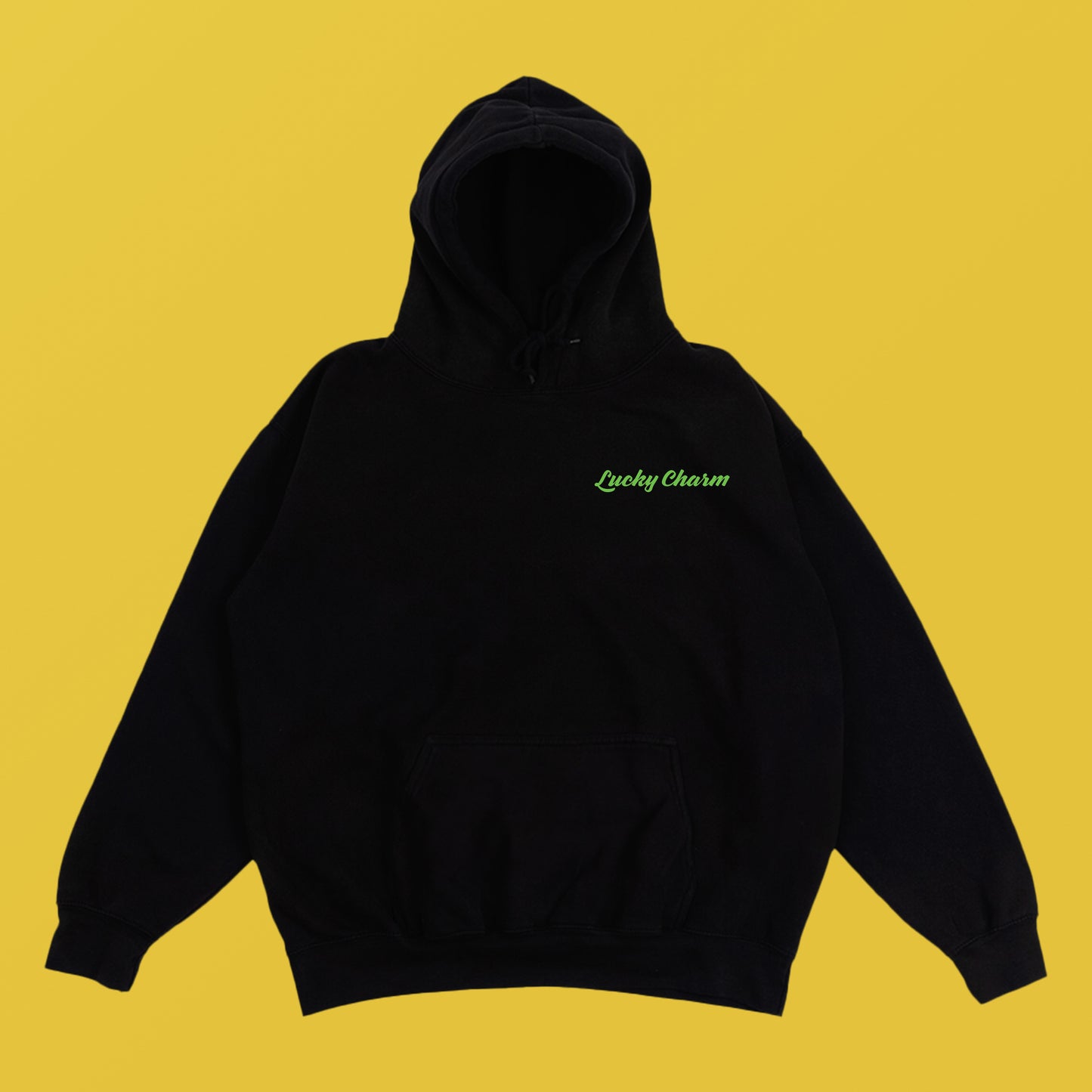 "Lucky Charm" Yellow Green Hoodie